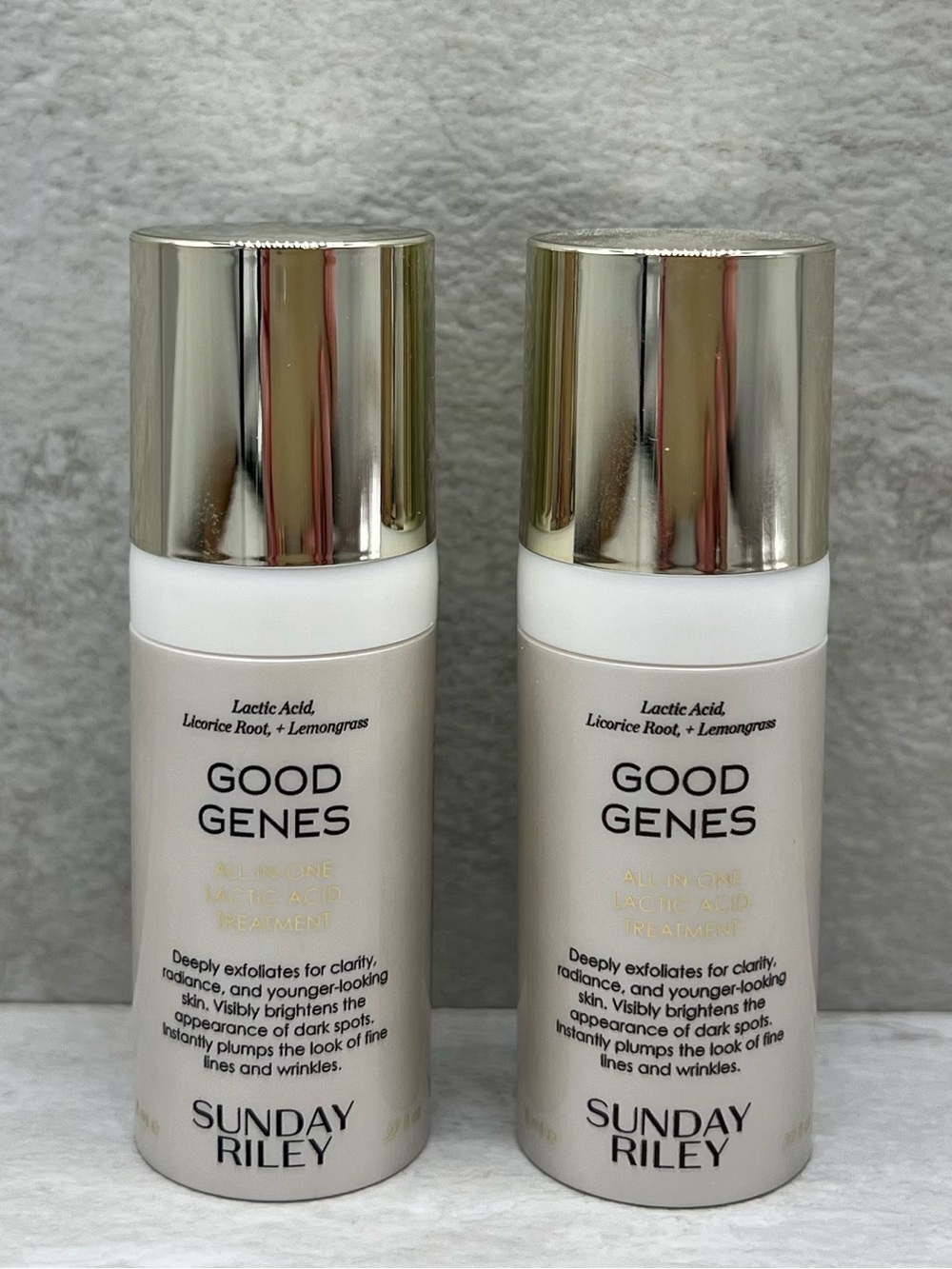 🪅 Two Sunday Riley Good Genes All-in-One Lactic Acid Treatments